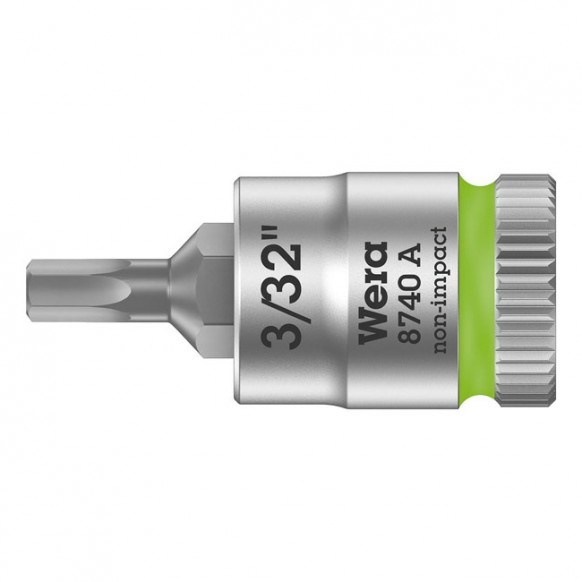 wera - Zyklop 1/4" Hex Socket Bit - Us Sizes - Wera