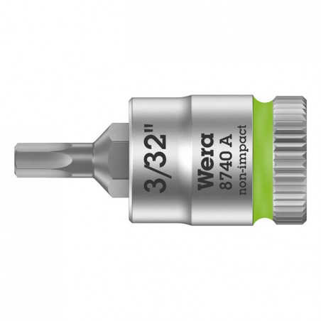 wera - Zyklop 1/4" Hex Socket Bit - Us Sizes - Wera
