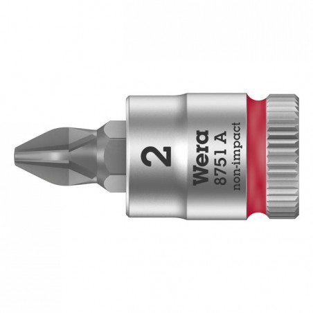 wera - Zyklop 1/4" Phillips Socket Bit - Wera