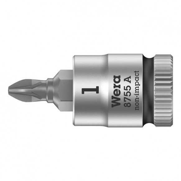wera - Zyklop 1/4" Pozidriv Socket Bit - Wera