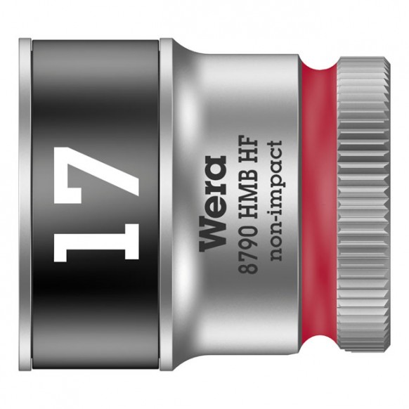 wera - Zyklop 3/8" Socket With Holding Function - Metric 17.0 - Wera