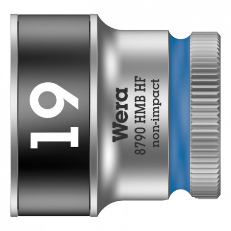 wera - Zyklop 3/8" Socket With Holding Function - Metric 19.0 - Wera