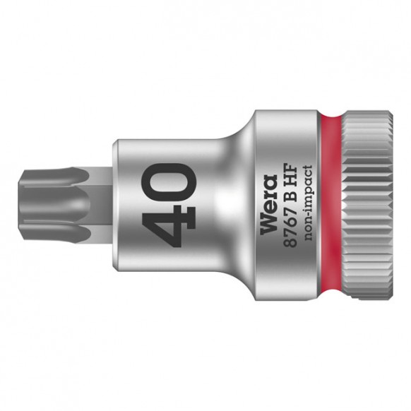 wera - Zyklop 3/8" Torx Socket Bit Tx40 With Holding Function - Wera
