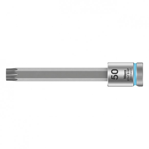 wera - Zyklop 3/8" Torx Socket Bit Tx50 With Holding Function - Wera