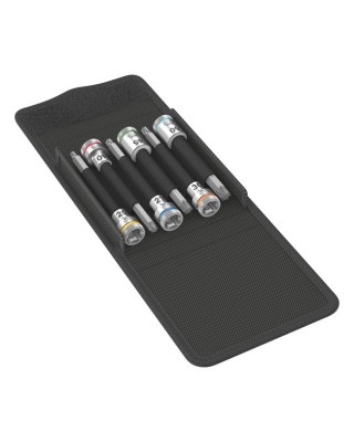 wera - Torx Socket Bit Set 3/8" With Holding Function - Wera
