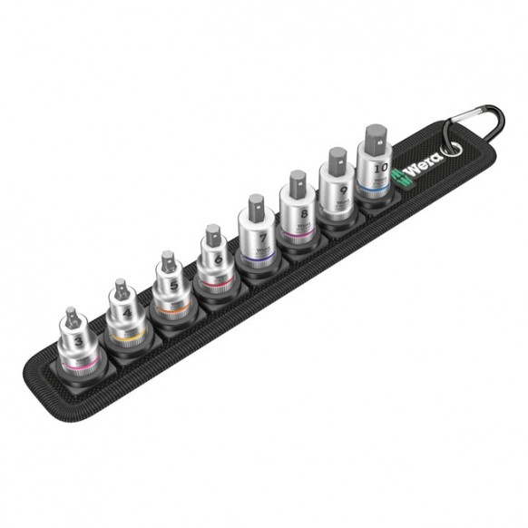 wera - Socket Belt With 3/8" Drive Hex Sockets - Metric - Wera