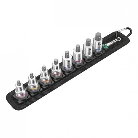 wera - Socket Belt With 3/8" Drive Hex Sockets - Metric - Wera
