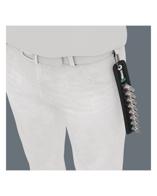 wera - Socket Belt With 3/8" Drive Hex Sockets - Metric - Wera