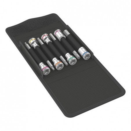 wera - Extended 3/8" Hex Socket Bits - Us Sizes - Wera