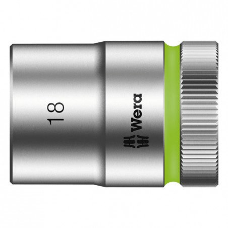wera - Zyklop 1/2" Socket - Metric 18.0 - Wera
