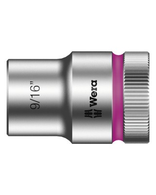 wera - Zyklop 1/2" Socket - Us Sizes 9/16" - Wera