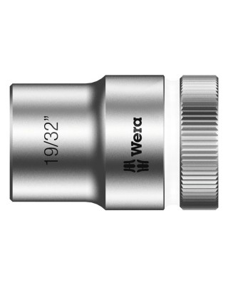 wera - Zyklop 1/2" Socket - Us Sizes 19/32" - Wera