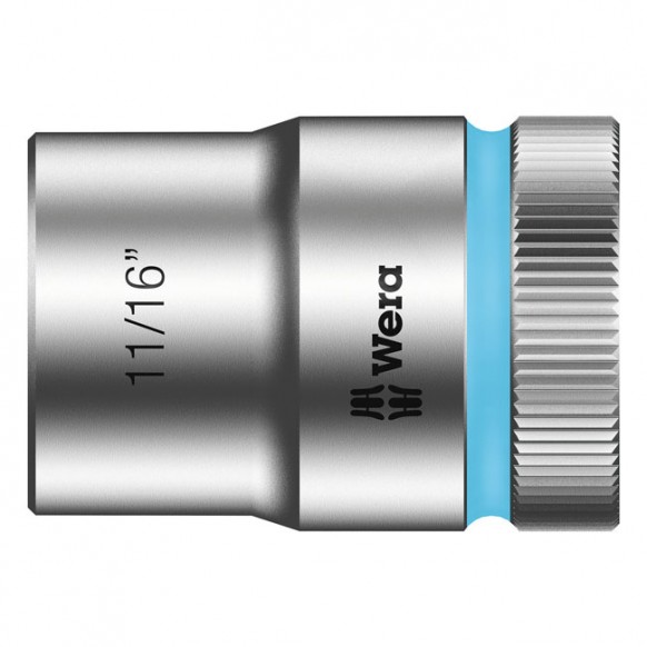 wera - Zyklop 1/2" Socket - Us Sizes 11/16" - Wera