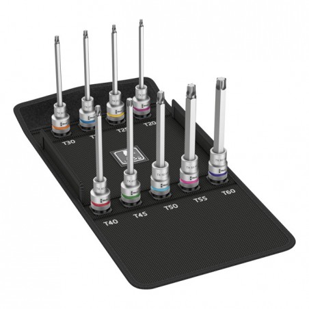 wera - Zyklop 1/2" Drive Extended Torx Socket Bit Set - Wera