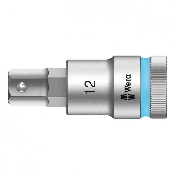 wera - Zyklop 1/2" Hex Socket Bit With Holding Function - Wera