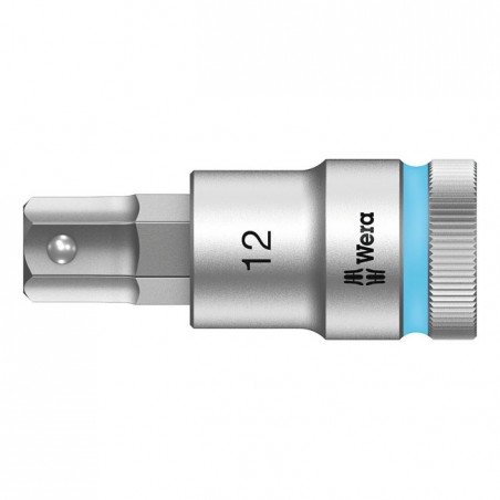 wera - Zyklop 1/2" Hex Socket Bit With Holding Function - Wera