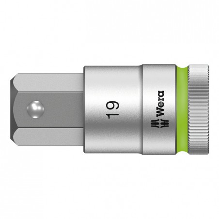 wera - Zyklop 1/2" Hex Socket Bit With Holding Function - Wera