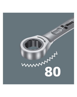 wera - Ratcheting Wrench Set Joker Open/ Box End - Us Sizes - Wera