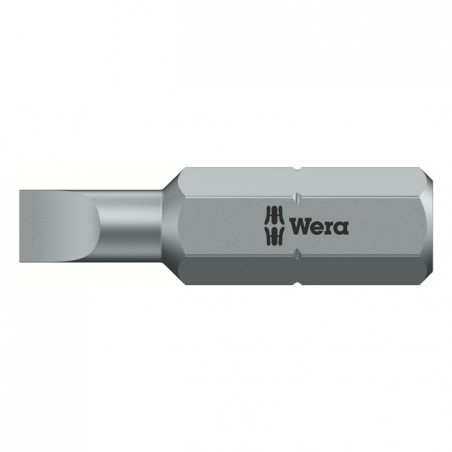 wera - 1/4" Bit For Slotted Screws - Wera