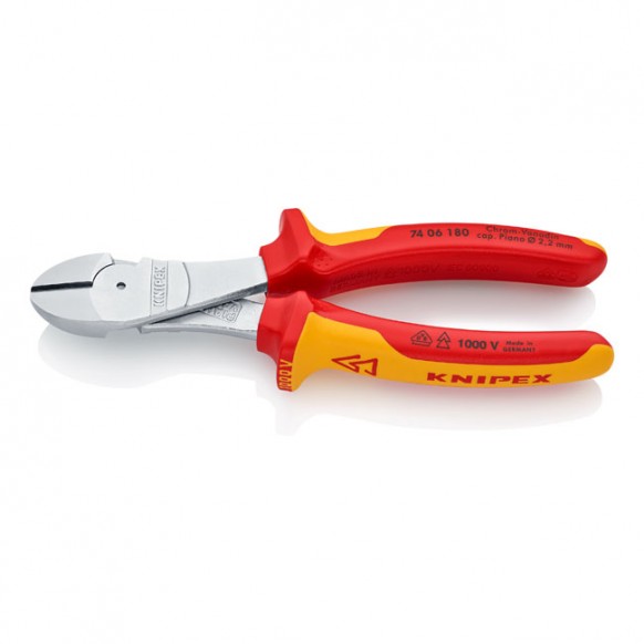knipex - High Leverage Diagonal Cutting Pliers 180Mm Vde - Knipex