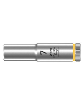 wera - Deep Socket Size 7Mm - Wera