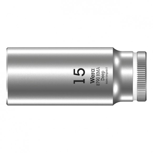 wera - Deep Socket Size 15Mm - Wera