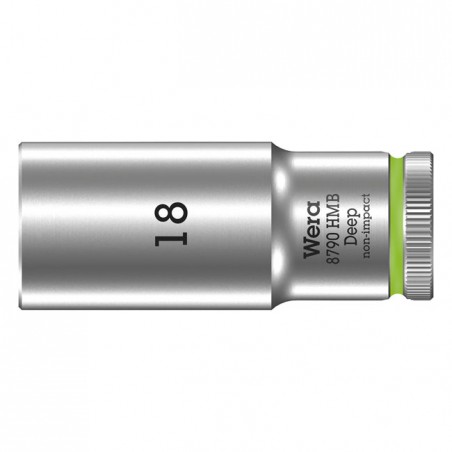 wera - Deep Socket Size 18Mm - Wera