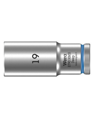 wera - Deep Socket Size 19Mm - Wera
