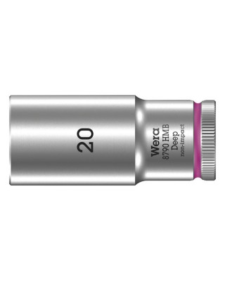 wera - Deep Socket Size 20Mm - Wera