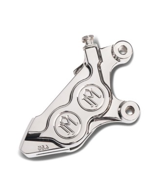 PM 4-P brake caliper bolt on chrome, right side 15-20 Softail 08-20 Touring 14-20 XL 06-17(NU)VRSC V-Rod