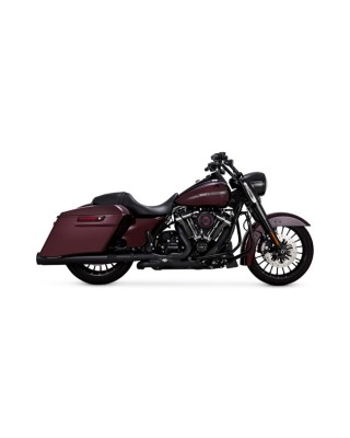 Vance & Hines, Torquer 450 slip-on mufflers. Black 95-16 FLT/Touring (NU)