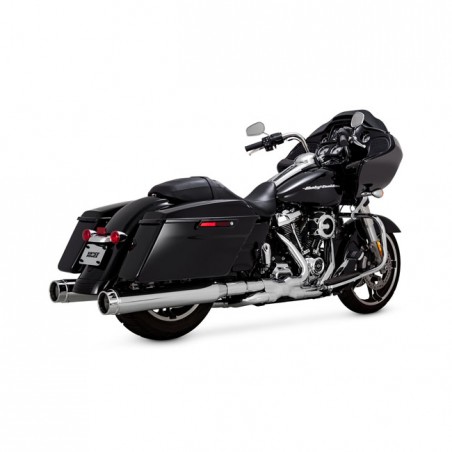 Vance & Hines, Torquer 450 slip-on mufflers. Chrome 17-21 Touring