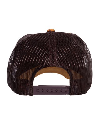 king kerosin - King Kerosin trucker cap El Gallo brown - KING KEROSIN