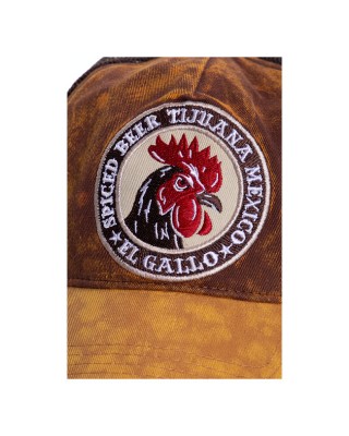 king kerosin - King Kerosin trucker cap El Gallo brown - KING KEROSIN