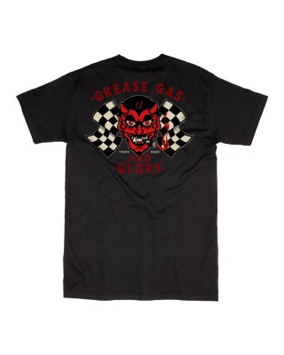 Lucky 13 Greasy Devil T-shirt black